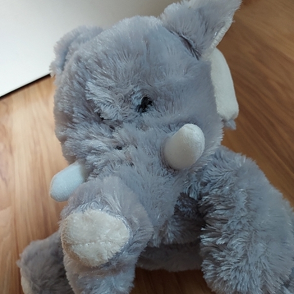 Kellytoy Elephant Plush Gray Puppet Hand Puppet Stuffed Animal 10 Inch 2011 - Picture 2 of 9